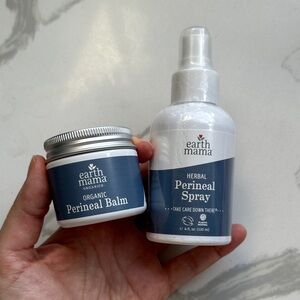 Earth Mama Perineal Balm and Spray Set NWT new